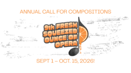 Annual Call for Compositions sept. 1-Oct 2026! and the 